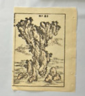 Japanese Woodblock Print Katsushika Hokusai Manga