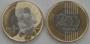Hungría 200 Forint Moneda Conmemorativa 2023 Sandor Petofi KM# 1051 Sin Circular - Picture 1 of 1