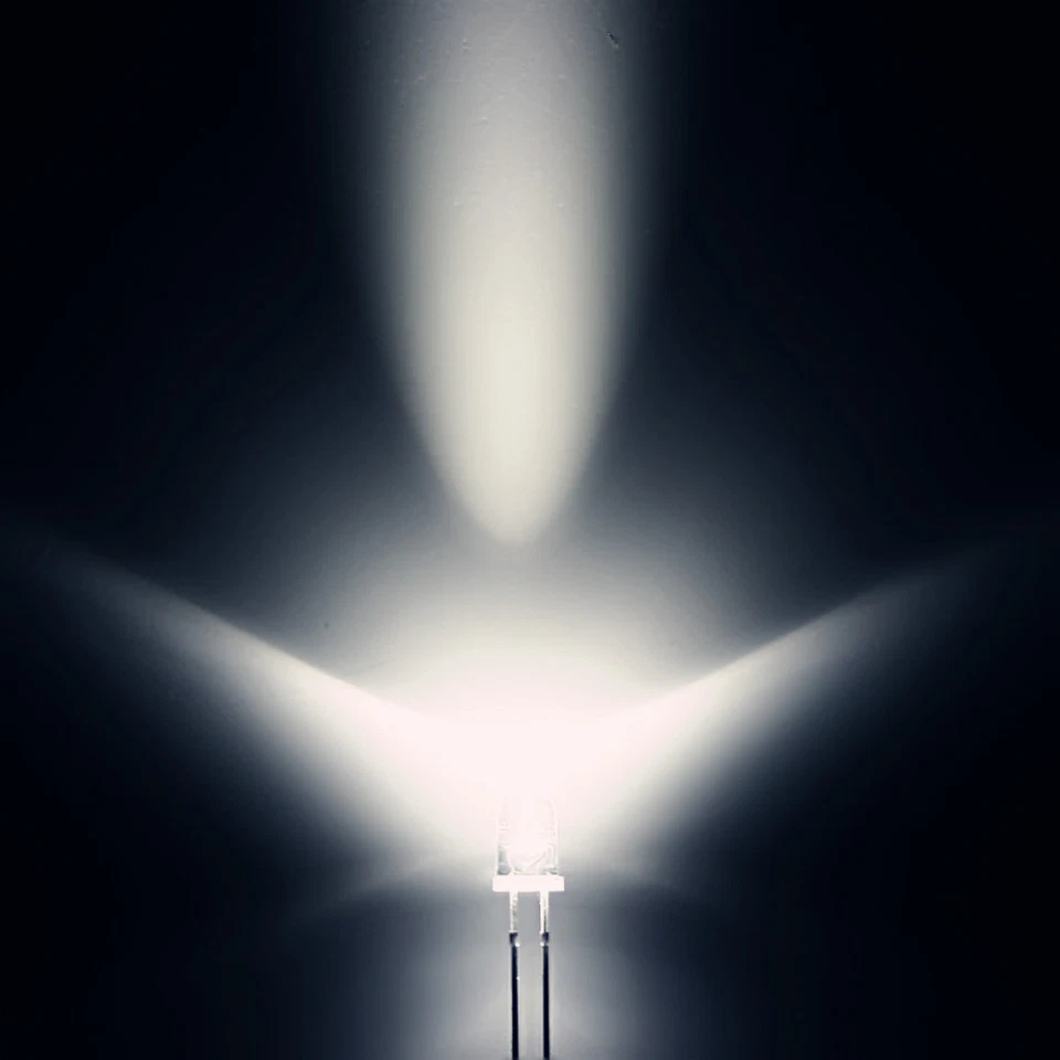 50 Stk. SMD Plcc6 3chips Samsung 5050 25lm HighPower LEDs WEISS