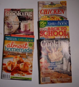 Cookbooks Lot of 5 Homestyle Cooking Homemade Recipe - Imagen 1 de 2