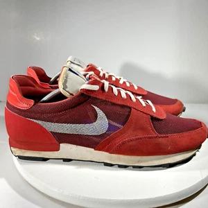 Nike Daybreak Type N.354 Team Mens Size 11.5 Shoes Red White Sneakers Suede Mesh - Picture 1 of 13