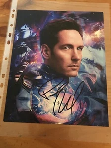 Paul Rudd Autographed Signed 8 X 10 Photo COA - Ant-Man - Picture 1 of 2
