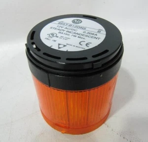 Allen-Bradley 12V AC/DC constante naranja incandescente pila ligera gato. 855T-B12DN5 - Imagen 1 de 3