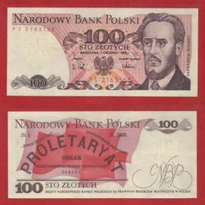 100 polnische Zloty * 1988 * PS2163165 * Ludwik Warynski - Bild 1 von 3