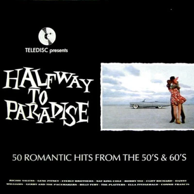 Rare 1990 Teledisc 3CD Set Halfway To Paradise - Romantic Hits from 50's & 60's - Image 1 of 2