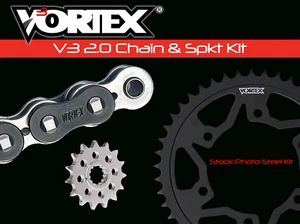 Vortex 520 Chain and Sprocket Kit 15-43 Tooth CK5132 For Suzuki GSX-R600 06-10 - Picture 1 of 4