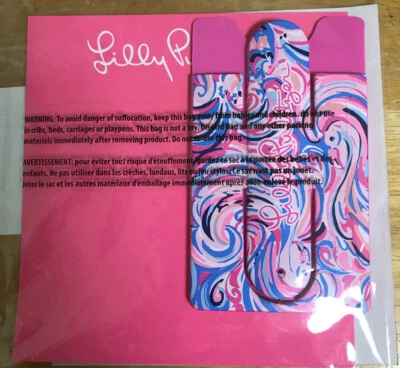 NUEVO CON ETIQUETAS GWP Lilly Pulitzer Estuche para Tarjetas de Teléfono Raz Berry Flamingoals. Foto 1 de 4