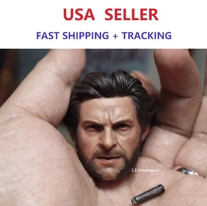 1/6 Young Wolverine Head Sculpt LOGAN para Phicen Worldbox Figura Muscular - Imagen 1 de 4