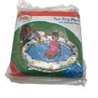 New Sand N Sun Two Ring Swimming Pool Kids Ages 3 & Up Inflatable Floor