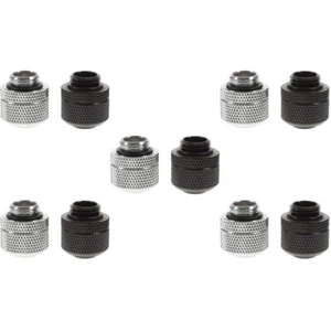 5 Pack Computer Water-cooled Connector Cooling System Adapters Fittings - Afbeelding 1 van 12