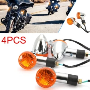 4pcs Bullet Turn Signals For Suzuki Intruder Volusia VS 700 750 800 1400 1500 US - Picture 1 of 10