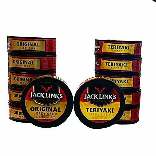 Paquete Genérico Jack Links Original y Teriyaki Jerky Chew | Original Beef Je... Foto 1 de 1