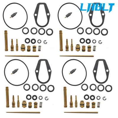 Kit de reparación de reconstrucción de carburador LABLT 4 × para Honda CB550F CB550K CB550 1974-1976 Foto 1 de 4