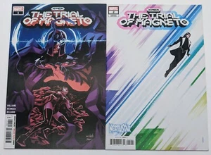 X-Men: The Trial of Magneto #1 #2 casi nuevo - Williams Werneck Marvel Comics 2021 - Imagen 1 de 2