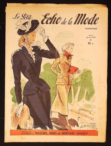 Il Petit Echo Della Moda Anno 1948, Antico Rivista Francese N° 17 - Foto 1 di 1