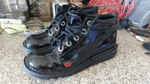 KICKERS SCHOOL SHOES CLASSIC BOOTS CHILDRENS SIZE 59/13 - Picture 1 of 7