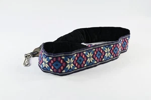 Retro Vintage 70s Wide Woven Retro Hippie SLR/DSLR Camera Neck Strap #G097 - Picture 1 of 6