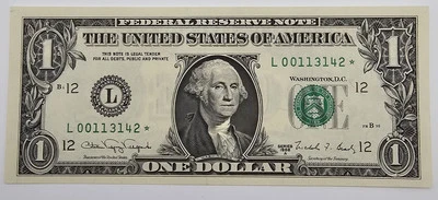 Billete estrella de $1 1988A San Francisco California - L00113142* Foto 1 de 4