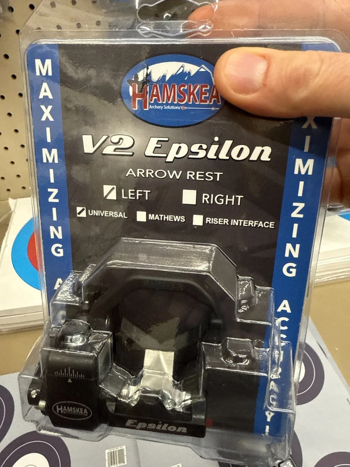 Hamskea V2 Epsilon Arrow Rest - Left Handed - Universal - Image 1 of 1