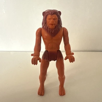 Boneco de ação vintage 1979 Mattel Flash Gordon Thun Lion Man 3,75” com cauda apertada - Imagem 1 de 4