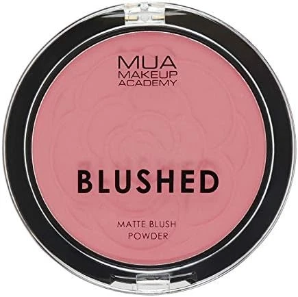 MUA Make Up Academy BLUSHED MATTE BLUSH POWDER BLUSHER (ROSE TEA) - Image 1 of 1