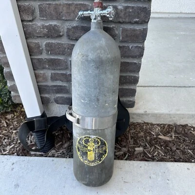 Vintage US Divers Company Aqua-Lung Kam EZ Pak Scuba Tank And Holster - Image 1 of 4