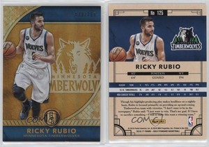 2016-17 Panini Gold Standard /269 Ricky Rubio #125