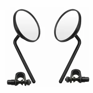 Universal Retro Motorcycle Rear View Mirrors 22-25mm Clamp for Creative - Picture 1 of 12