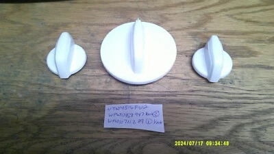 WPW10453947, WPW10711289 Juego de perillas de lavadora Amana en muy buen estado ver fotos OEM Foto 1 de 4