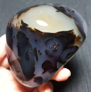 TOP 183 G Natural Polished Aquatic Plants Agate Crystal Madagascar   BWA612 - Picture 1 of 12