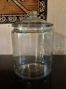 Vintage Extra Large Clear Glass Apothecary Jar with Lid 14” H - Picture 1 of 21