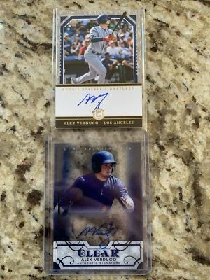 Alex Verdugo  2 Autographs...... - Image 1 of 2