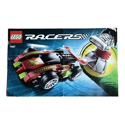 Lego Racers 7967 Fast Racers Instruction Manual Only - Image 1 of 4