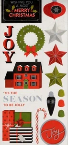 Remarks CHRISTMAS Accent and Phrase stickers~37 pieces~NICE! Quick Ship! - Imagen 1 de 2