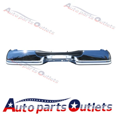 FO1103101 Chrome Rear Step Bumper For Ford 1997-2004 F-150 1997-1999 F-250 Foto 1 de 4