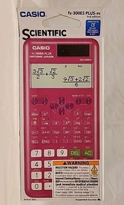 Casio 2nd Edition 16-Digit Solar Powered Scientific Calculator Pink - Picture 1 of 4