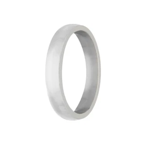 Treuheld® - Edelstahl Ring - Silber - Matt - 4 Breiten - 12 Größen (6496v) - Bild 1 von 3