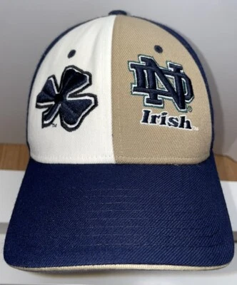 Irish Clover Norte Dame Fighting Irish NCAA Zephyr 7 1/8 Hat Olympia Sports - Image 1 of 4
