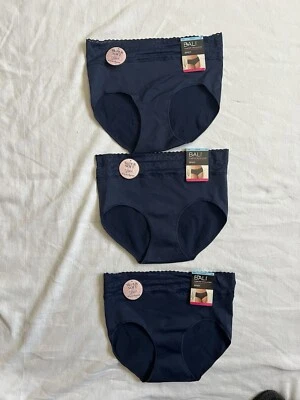 NEW Bali Modern Seamless Lace Trim Brief Underwear Women’s Small 3 Pair DFMLBF - Image 1 of 4