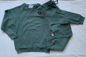 BNWT Boys Teal Green Sweatshirt Jogger Set 9 years NEXT - Picture 1 of 5