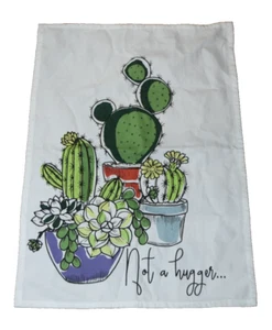 Nueva toalla de cocina de algodón CACTUS NOT A HUGGER - Imagen 1 de 3
