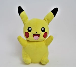 Tomy Pokemon Pikachu Electronic Plush Talking Light Up Cheeks Ears Move 11" - Picture 1 of 7
