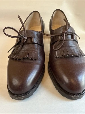 Zapatos de cuero italianos para mujer Tanino Crisci Bigote Clipper 6,5 - ¡Hallazgo raro! Foto 1 de 4