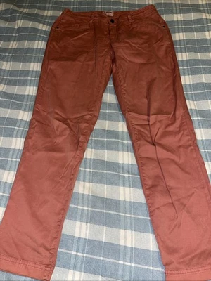 Orvis Womens Size 6 Pants Khaki Cotton  Salmon Straight Leg Outdoor Wear - Image 1 of 4