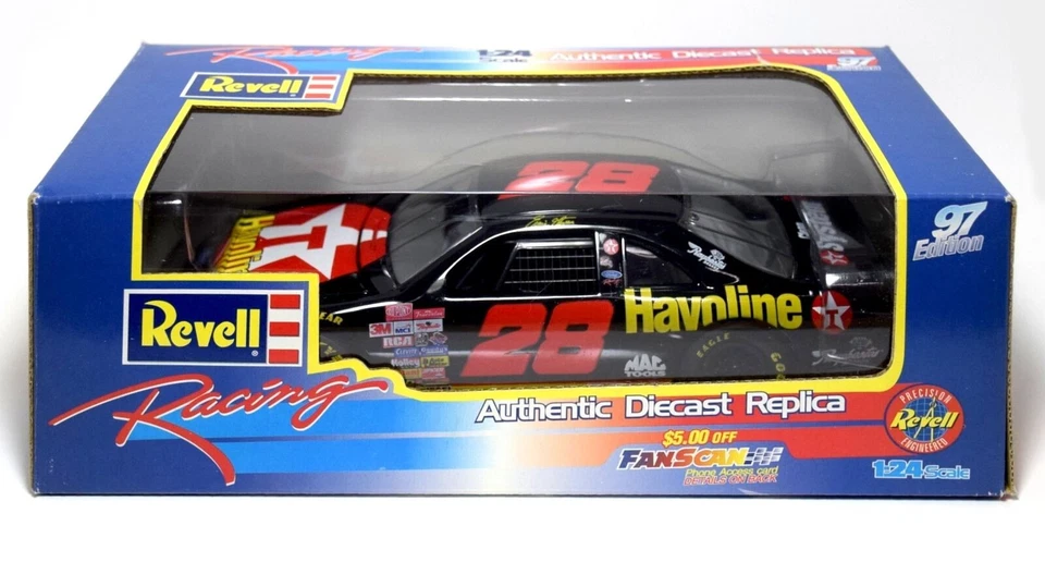 Ford Thunderbird Diecast Revell Racing 3981 escala 1/24 NASCAR Havoline #28 1997 Foto 1 de 1