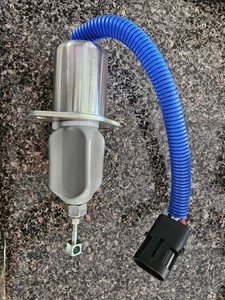 Solenoide de parada 127973 para minicargadora Gehl Motor Kubota V2203 SL4625 4625S - Imagen 1 de 2