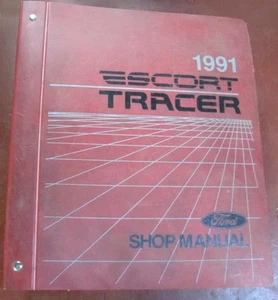 1991 Ford Escort Mercury Tracer Shop Manual - Picture 1 of 9