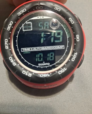 Watch Men Suunto Vector. Barometer, Compass. Black/ Red... - Image 1 of 4