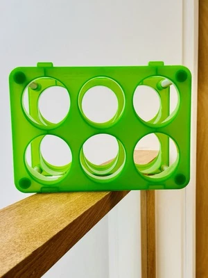 ‘Bottle’ A Green Modular Wine Rack designed by Jasper Morrison for Magis in 1994 - Image 1 of 4