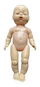 Muñeca bebé Horsman 1961 vintage 12 pulgadas chirridos de vinilo - Imagen 1 de 6